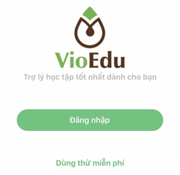 Cách đăng nhập VioEdu