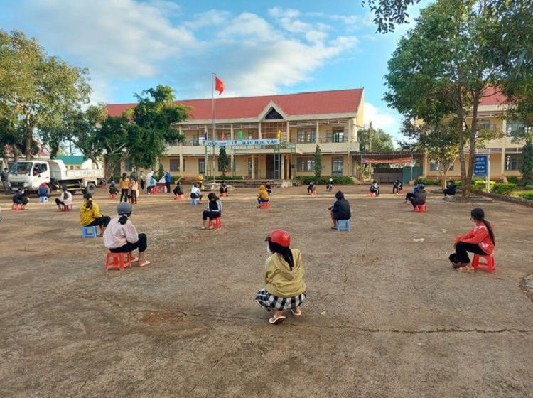 truy vết tại trường học Đắk Lắk