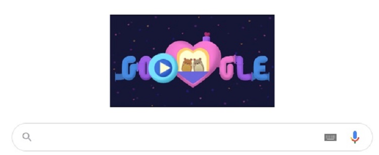 Google Doodle Valentine Game