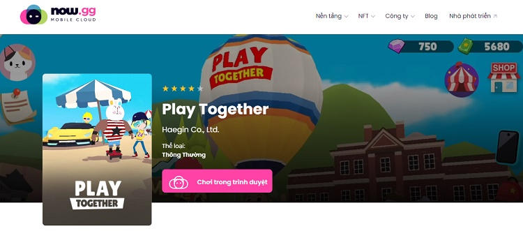 Play Together Now GG