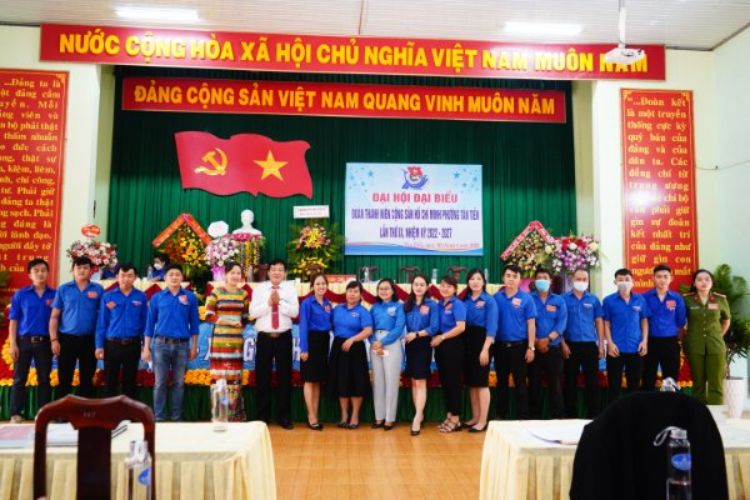  Đại hội đại biểu đoàn TNCS Hồ Chí Minh phường Tân Tiến lần thứ IX, nhiệm kỳ 2022 – 2027