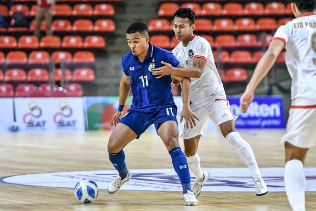  Giải Futsal Đông Nam Á: Thái Lan bất ngờ chia điểm với Indonesia