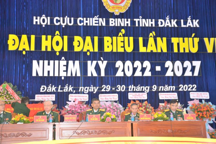  Đại hội đại biểu Hội Cựu chiến binh tỉnh lần thứ VII, nhiệm kỳ 2022-2027