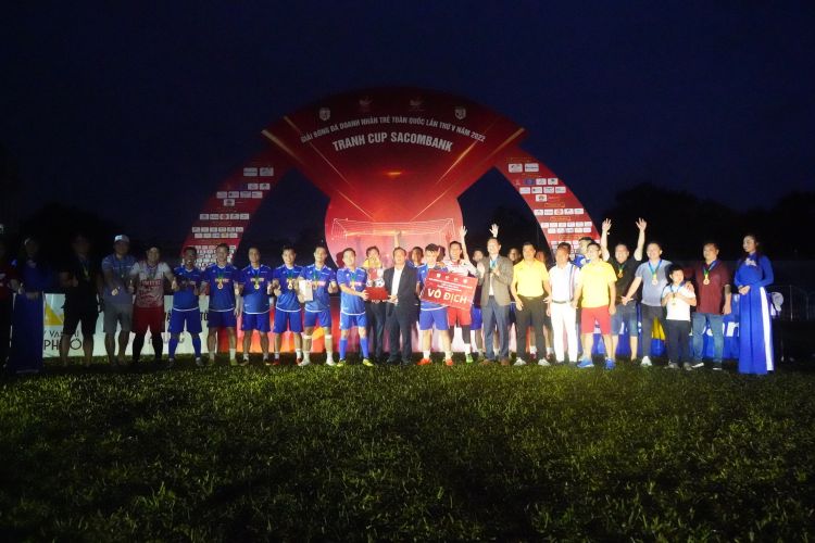  Kết quả giải bóng đá Doanh nhân trẻ toàn quốc lần thứ V năm 2022