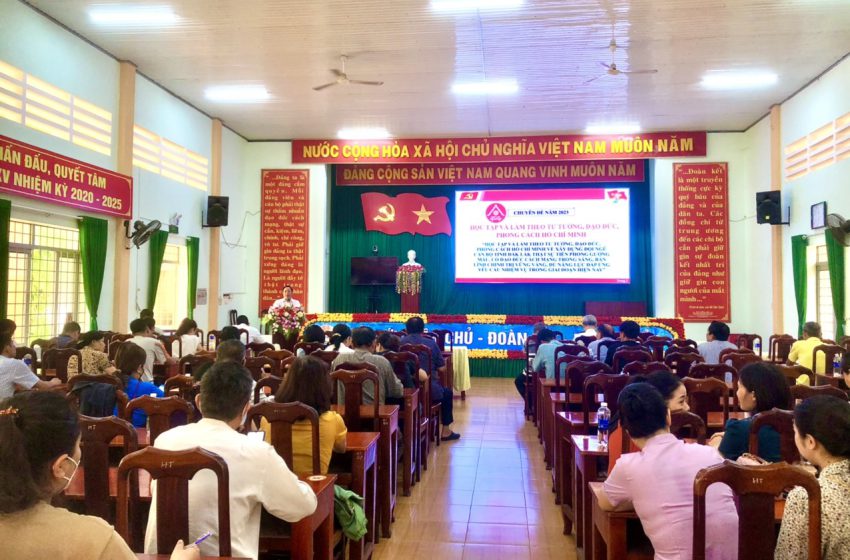  Hội nghị học tập và làm theo tư tưởng Hồ Chí Minh – chuyên đề 2023