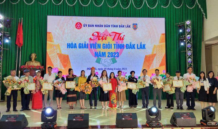  Hội thi “Hòa giải viên giỏi tỉnh Đắk Lắk” năm 2023: Đội thi của TP. Buôn Ma Thuột đoạt giải Nhất